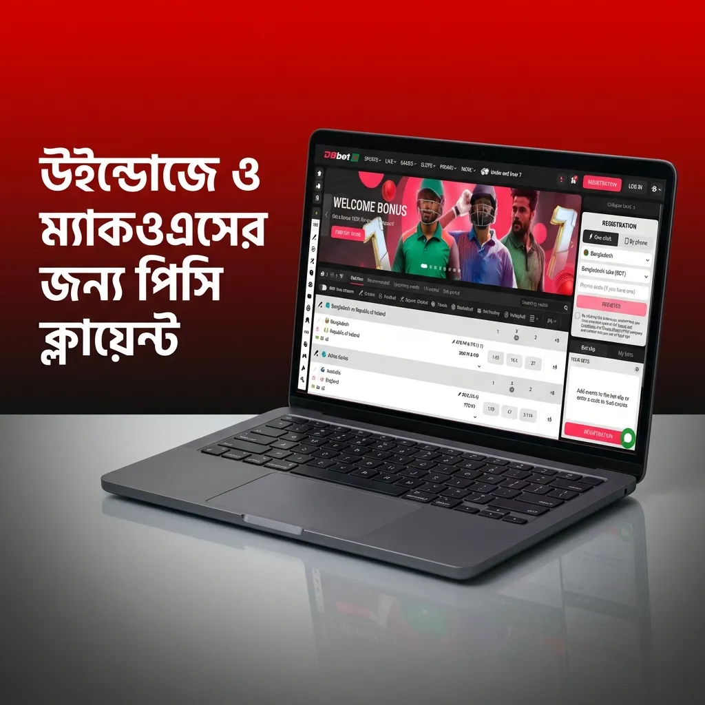 DBBet ব্যানারে বাংলাদেশি খেলোয়াড়দের জন্য ১,৮০,০০০ BDT স্বাগতম বোনাস ও ১৫০ ফ্রি স্পিন অফার দেখানো হচ্ছে