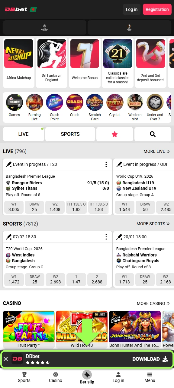 dbbet app ios how to download button