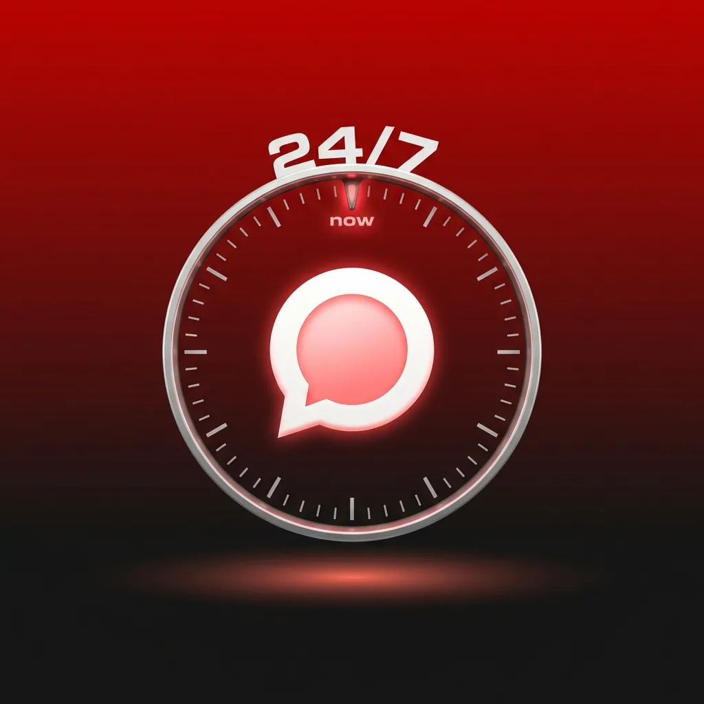 Illustration of DBBet live chat support on phone, user messaging an agent for 24/7 help in Bangladesh