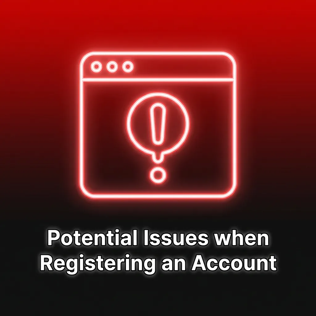 Infographic listing common DBBet registration problems and simple troubleshooting tips for verification, forms, age, accounts, and documents