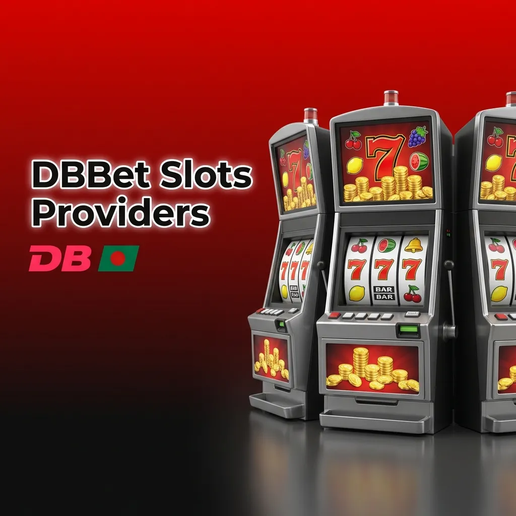 DBBet slots providers list with logos and game counts, including Pragmatic Play, PG Soft, NetEnt, Play’n GO, Microgaming