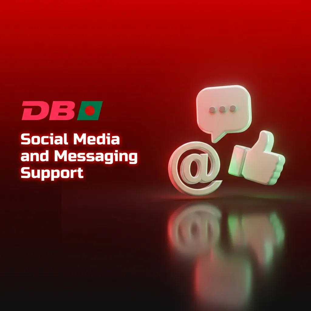 Icons of WhatsApp, Telegram, Facebook Messenger, and Twitter (X) showing multiple ways to contact customer support